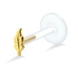Leaf Shaped Labrets Push-in LA-749